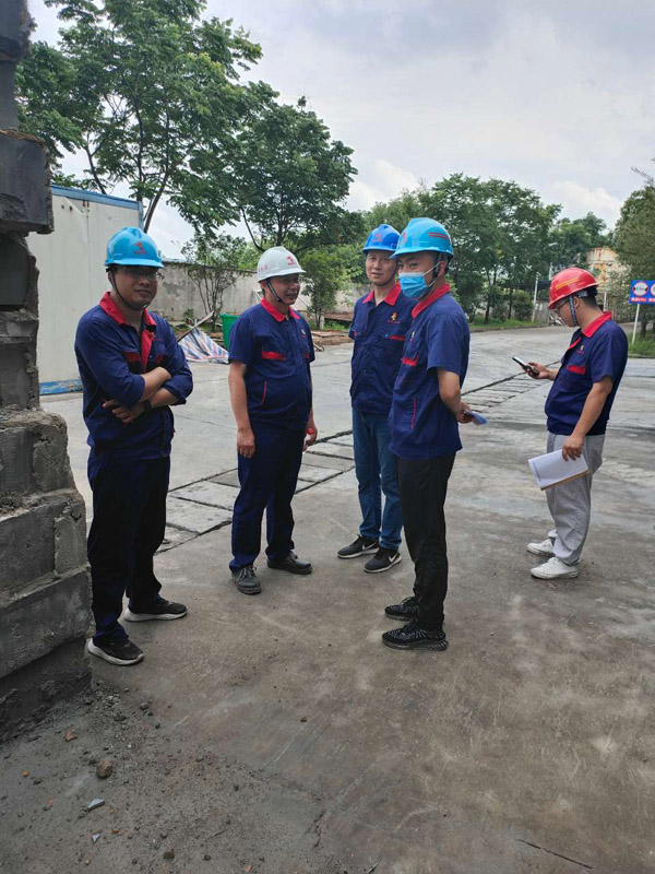 公司開展二季度安環(huán)、消防、防汛綜合大檢查
