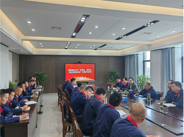 公司開展“學思想、重實踐、推動高質量發(fā)展”專題學習研討